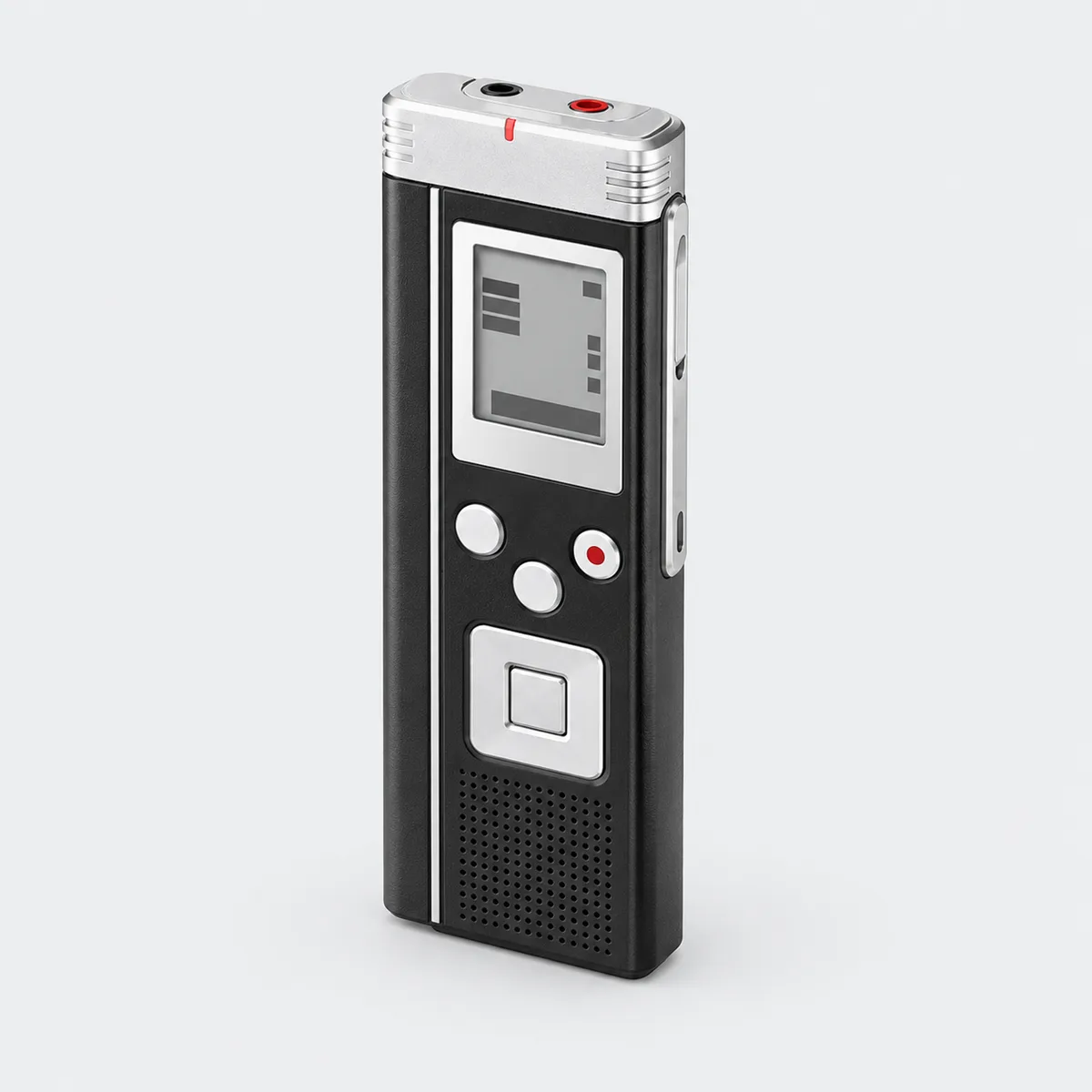Gravador para conversas e ambiente